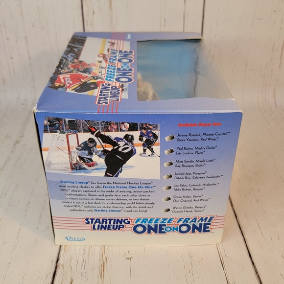 Starting Line Up One on One Paul Kariya & Eric Lindros Vintage Collectible - Picture 8 of 14